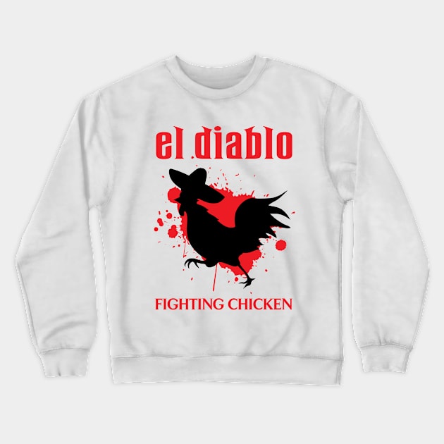 El Diablo Crewneck Sweatshirt by Flunkhouse